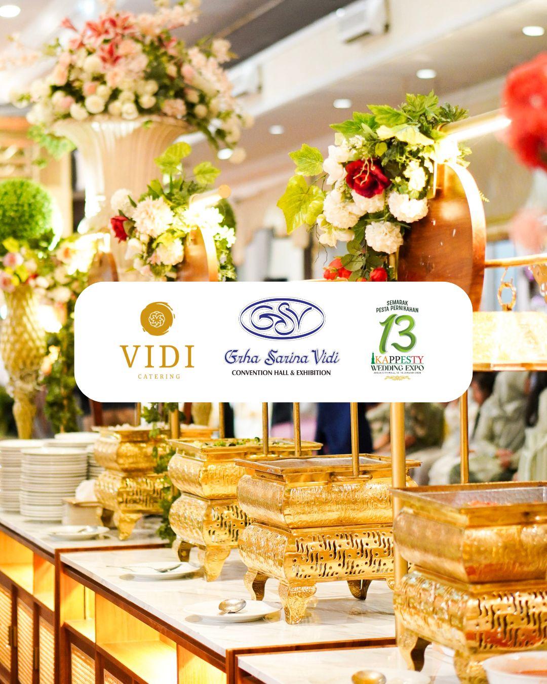 Wujudkan Pernikahan Impian: VIDI Catering Hadir dengan Penawaran Eksklusif di 13th Ikappesty Wedding Expo